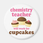 Funny Chemistry Teacher Magneet (Voorkant)