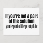 Funny Chemistry Teacher Quote Briefkaart (Voorkant)