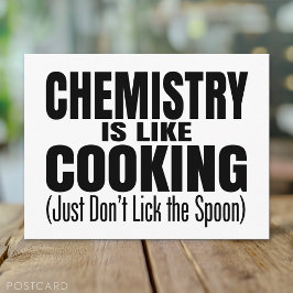 Funny Chemistry Teacher Quote Briefkaart