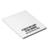 Funny Chemistry Teacher Quote Notitieblok (Schuin)