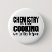 Funny Chemistry Teacher Quote Ronde Button 5,7 Cm (Voorkant)