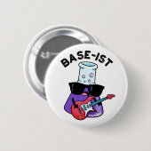 Funny Chemistry-woordspeling op de basislijst Ronde Button 5,7 Cm (Voorkant /achterkant)