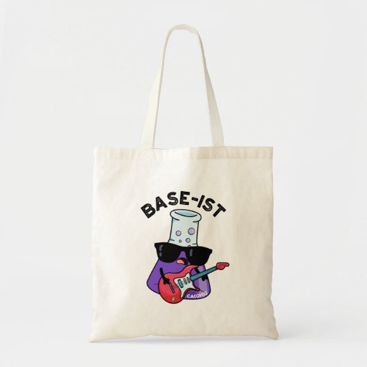 Funny Chemistry-woordspeling op de basislijst Tote Bag (Voorkant)