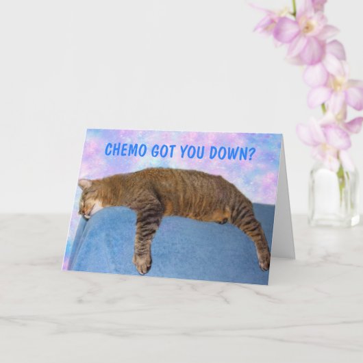 Funny Chemo Support Kaart (Orchidee)
