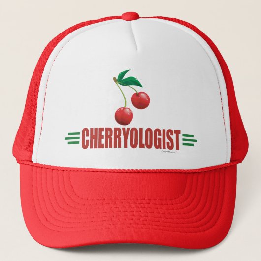Funny Cherries Trucker Pet (Voorkant)