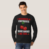 Funny Cherry Gezegde Kersen Lover Kleding T-shirt (Voorkant volledig)