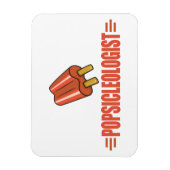 Funny Cherry Popsicle Lover Magneet (Verticaal)