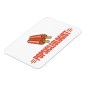 Funny Cherry Popsicle Lover Magneet (Linkerzijde)