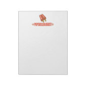 Funny Cherry Popsicle Lover Notitieblok (Linkerzijde)