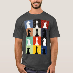 Funny Chess Board Game Humor set Chess T-shirt