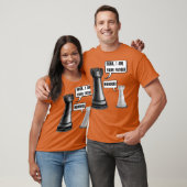 Funny Chess Board Player Humor Lover Rook I am T-shirt (Unisex)