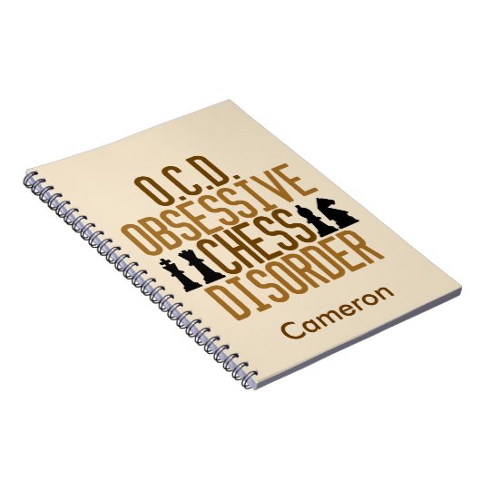 Funny Chess Custom Notitieboek (Rechterzijde)