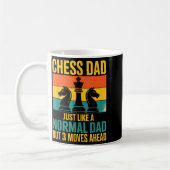Funny Chess Dad Like Normal Dad Three Moves Ahead  Koffiemok (Links)