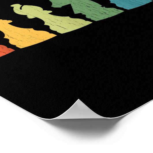 Funny Chess Eces Board Game Lover Player Themed Ch Poster (Hoek)