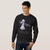 Funny Chess Fearless Chess Player Smart 1 Trui (Voorkant volledig)