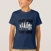 Funny Chess Game-tekens T-shirt (Voorkant)