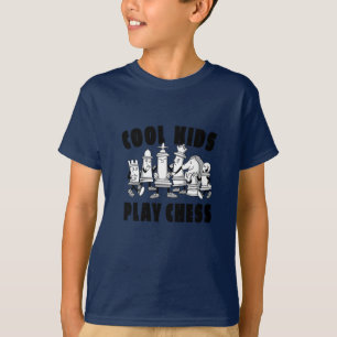 Funny Chess Game-tekens T-shirt