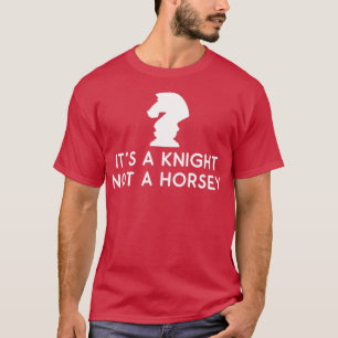 Funny Chess is een Knight geen Horsey T-shirt