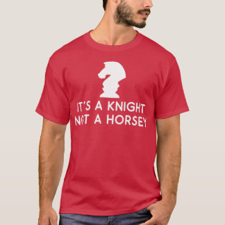Funny Chess is een Knight geen Horsey T-shirt