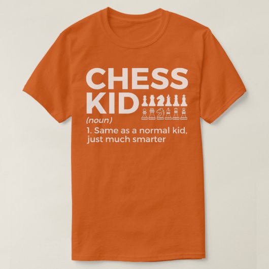 Funny Chess Kind Definition Chess Player 1 T-shirt (Design voorkant)