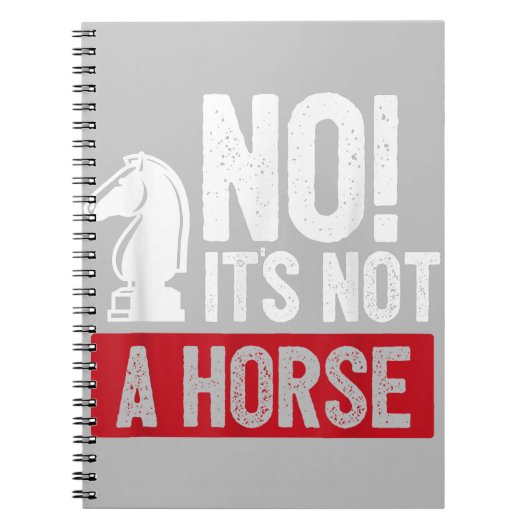 Funny Chess King Castling Design Notitieboek (Voorkant)