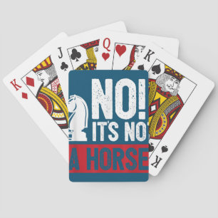 Funny Chess King Castling Design Pokerkaarten