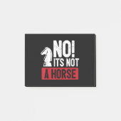 Funny Chess King Castling Design Post-it® Notes (Voorkant)