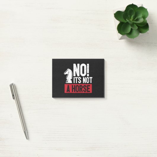 Funny Chess King Castling Design Post-it® Notes (Kantoor)