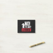 Funny Chess King Castling Design Post-it® Notes (Op bureau)