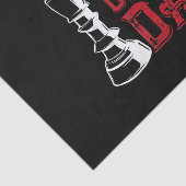 Funny Chess King Castling Design Tissuepapier (Detail)