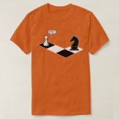 Funny Chess Pawn and Knight japanese style Nani 20 T-shirt (Design voorkant)