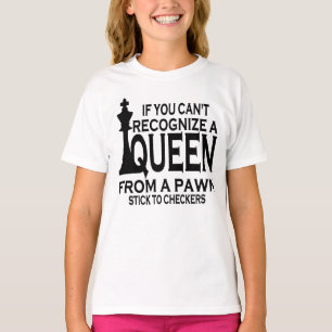 Funny Chess Player Club Queen Board Game Lover T-shirt