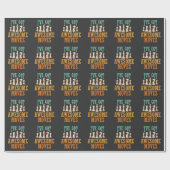 Funny Chess Player Gift for Chess Lover Cadeaupapier (Vlak)