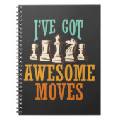 Funny Chess Player Gift for Chess Lover Notitieboek (Voorkant)