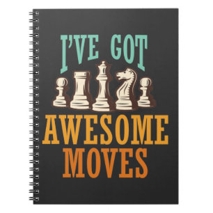 Funny Chess Player Gift for Chess Lover Notitieboek