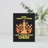 Funny Chess Quote Gift for Chess Players & Lovers Briefkaart (Staand voorkant)