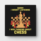 Funny Chess Quote Gift for Chess Players & Lovers Fotoplaat (Voorkant)