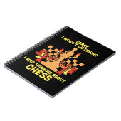 Funny Chess Quote Gift for Chess Players & Lovers Notitieboek (Linkerzijde)