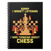 Funny Chess Quote Gift for Chess Players & Lovers Notitieboek (Voorkant)