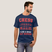 Funny Chess Sport Chess Instructor funny T-shirt (Voorkant volledig)