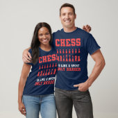 Funny Chess Sport Chess Instructor funny T-shirt (Unisex)