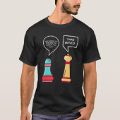 Funny Chess T-shirt (Voorkant)