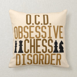 Funny Chess Tan Kussen