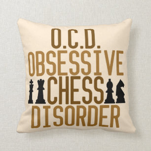 Funny Chess Tan Kussen