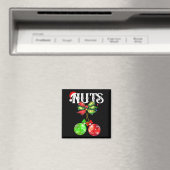 Funny Chest Nuts Chestnuts Matching Family Christm Magneet (Insitu (Vaatwasser))