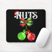 Funny Chest Nuts Chestnuts Matching Family Christm Muismat (Met muis)