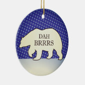 Funny Chicago Holiday Ornament (Rechts)