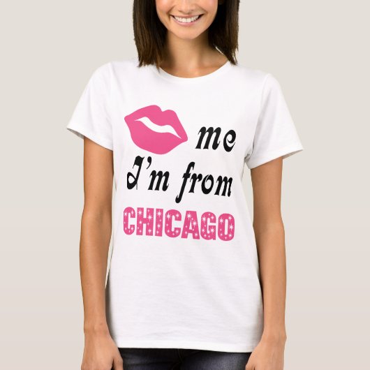 Funny Chicago T-shirt (Voorkant)