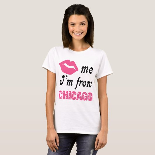 Funny Chicago T-shirt (Voorkant volledig)