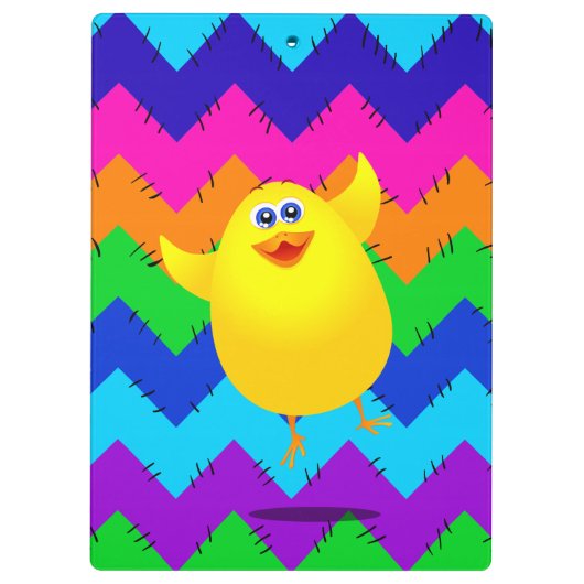 Funny chick klembord (Achterkant)